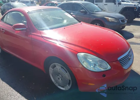 2003 Lexus Sc 430 z USA, uszkodzony, nr VIN JTHFN48Y630043466